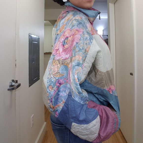 Vintage Active Stuff Windbreaker- Size Small - Picture 12 of 13